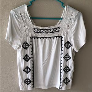 American Eagle Peasant Shirt